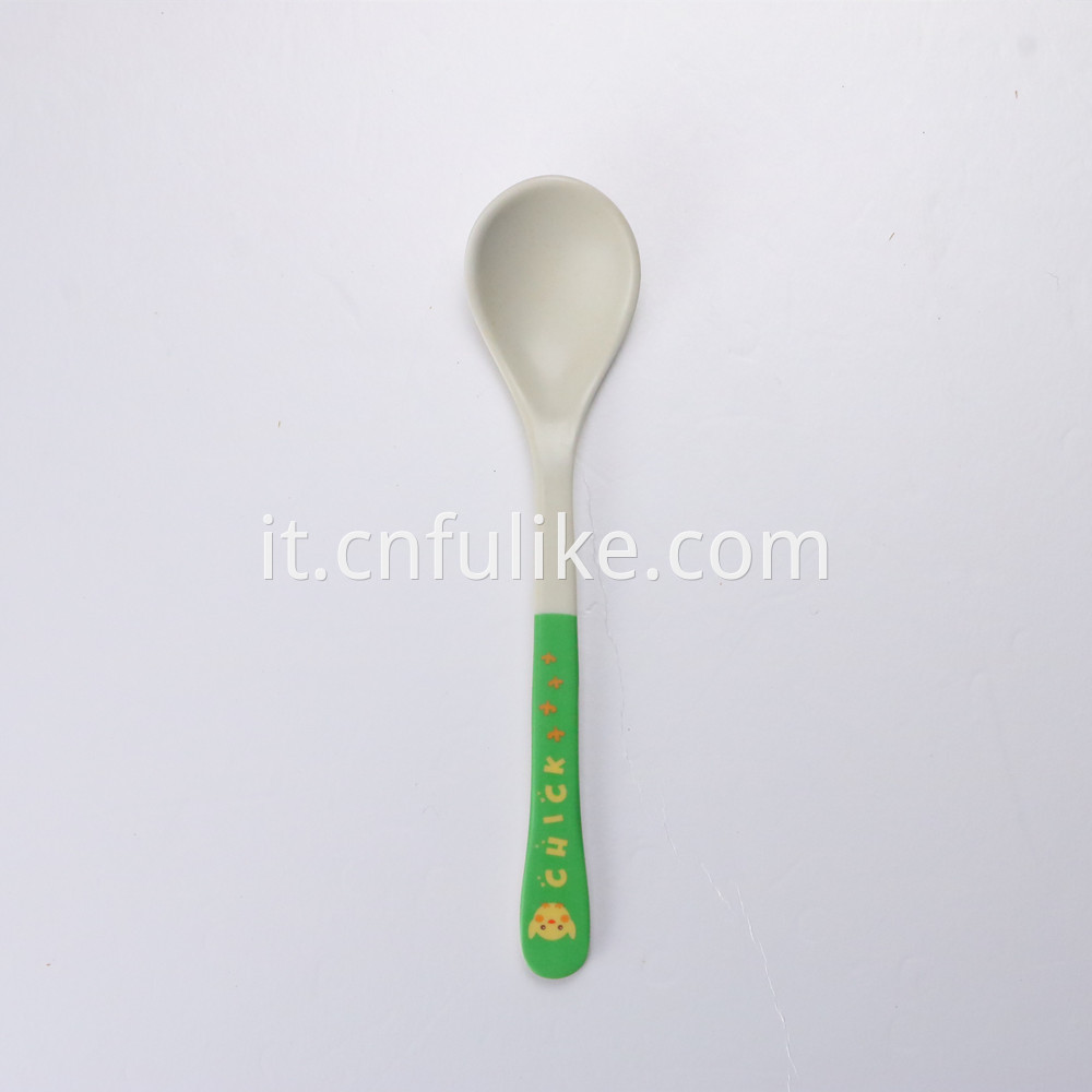 Plastic Spoon Green
